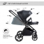Детская коляска Sweet Baby Elegante 2 в 1 Chrome Black