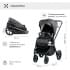 Детская коляска Sweet Baby Elegante 2 в 1 Chrome Grey