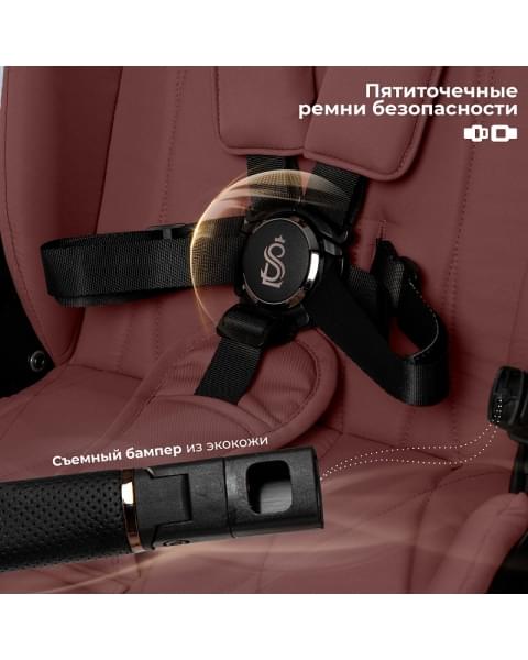 Детская коляска Sweet Baby Elegante Therma SBL 2 в 1 Mokka