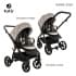 Детская коляска 3 в 1 Tutis Nanni 7 (274) Light Grey