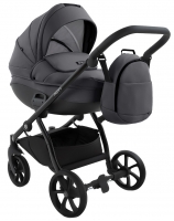 Детская коляска Tutis Nanni 7 Кожа 2 в 1 1532049 Grey
