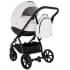 Детская коляска Tutis Nanni 7 Кожа 2 в 1 1532098 White