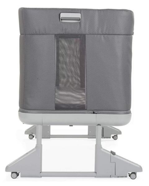 Детская приставная кроватка Chicco Next2Me Forever, Moon Grey (Серый)