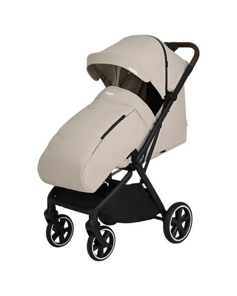 Детская прогулочная коляска Pituso Matrix XXL PU Cappuccino New