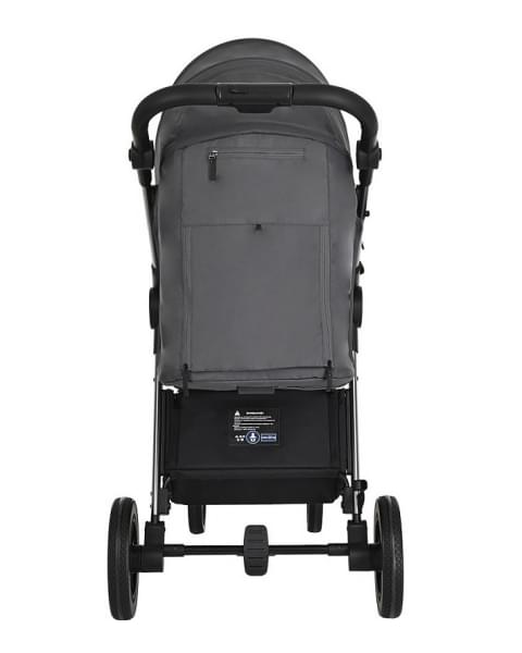 Детская прогулочная коляска Pituso Ruta PU BD206 Dark Grey