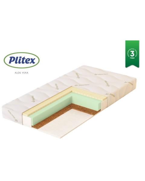 Детский матрас Plitex Aloe Vera Life 119х60х11 см. AB-03/1