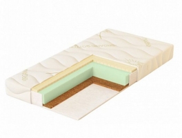 Детский матрас Plitex Aloe Vera Sleep 119х60х12 см. AB-12/1