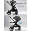 Детская коляска AmaroBaby Genius 2 в 1 серый