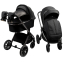 Детская коляска AmaroBaby Genius 3 в 1 с автокреслом Rant Miro черный