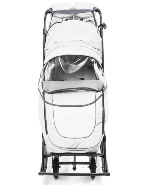 Детские санки-коляска Pikate Deluxe White