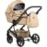 Коляска 3 в 1 Tutis Viva 6+ Teddy, Creamy (111) с автокреслом Tutis Beno (0-13 кг)