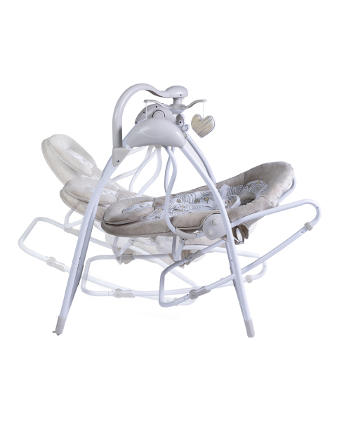 Электрокачели 2в1 Sweet Baby Pure Pinguino Crema