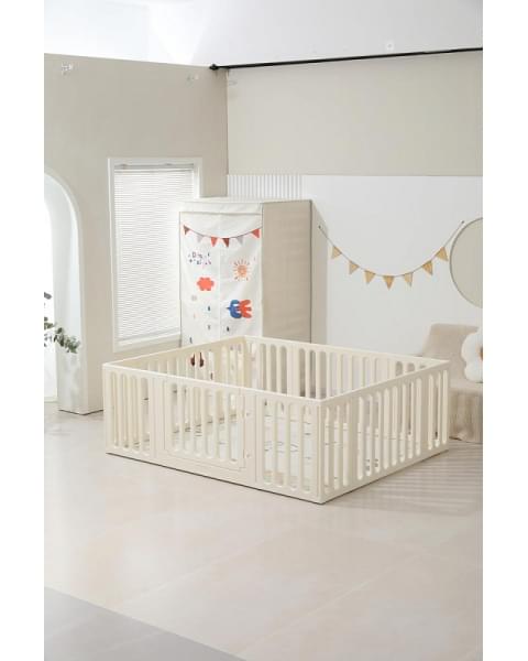 Манеж-стеллаж UNIX Kids 2 в 1 White