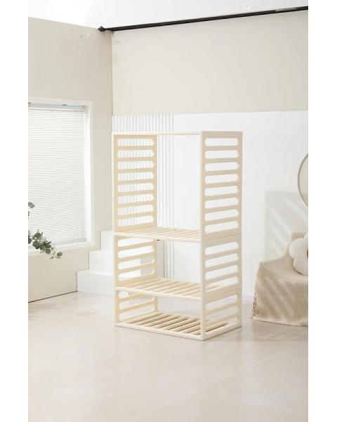 Манеж-стеллаж UNIX Kids 2 в 1 White