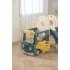 Игровой комплекс с горкой UNIX Kids Bus 171 см Yellow