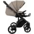 Детская коляска Roan Bass Next Кожа 2.0 3 в 1 с автокреслом Tutis Elo Lux EduSky Black BNL/71/2 Cappucino/Black/ руч.Коричневый
