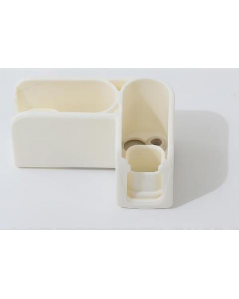 Манеж-стеллаж UNIX Kids 2 в 1 White