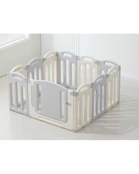 Манеж UNIX Kids Ocean 114x114 см Grey