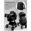 Детская коляска AmaroBaby Genius 3 в 1 с автокреслом Rant Miro черный