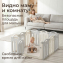 Манеж UNIX Kids Ocean 114x114 см Grey