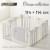 Манеж UNIX Kids Ocean 114x114 см Grey