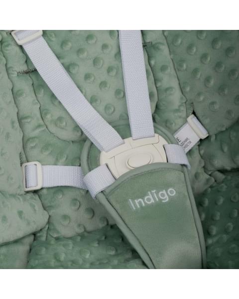 Электронные качели 2 в 1 Indigo Fresh, зеленый-серый
