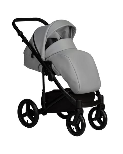 Коляска Indigo LAMAR 2 в 1 (La 06 (св.серая кожа)