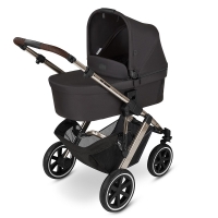 Коляска 2 в 1 ABC-Design Salsa 4 Air 2023, Dolphin (Черный)