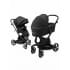 Коляска 2 в 1 AmaroBaby Tutum, Black (Черный)