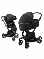 Коляска 2 в 1 AmaroBaby Tutum, Black (Черный)