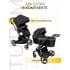 Коляска 2 в 1 AmaroBaby Tutum, Black (Черный)