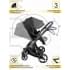 Коляска 2 в 1 AmaroBaby Tutum, Black (Черный)