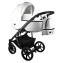Коляска 2 в 1 Bexa Air Eco, 04 (Белая кожа)