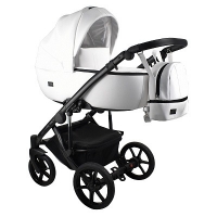 Коляска 2 в 1 Bexa Air Eco, 04 (Белая кожа)