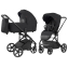 Коляска 2 в 1 Carrello Alfa 2025 CRL-6522 Rock Black