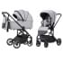 Коляска 2 в 1 Carrello Alfa CRL-6507 / 2024, Feather Grey (Серый)
