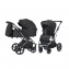 Коляска 2 в 1 Carrello Aurora CRL-6505 / 2023, Cosmic Black / шасси Chrome (Черный)