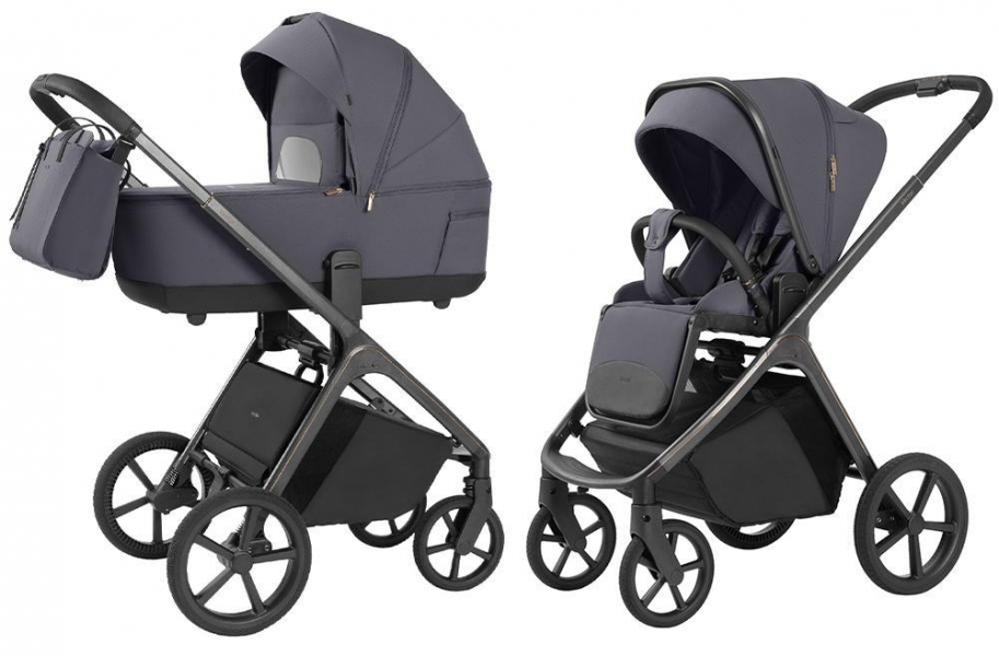 Коляска 2 в 1 Carrello Vector 2025 CRL-6551 Ultimate Grey