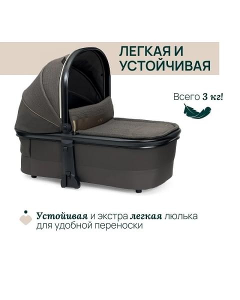 Коляска 2 в 1 Chicco Mysa, Bronze Lizard Re Lux (Коричневый)