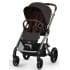 Коляска 2 в 1 Cybex Balios S Lux TPE 2025, Chocolate Brown с дождевиком