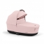 Коляска 2 в 1 Cybex Priam IV Platinum Collection шасси Matt Black, Peach Pink (Розовый)