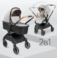 Коляска 2 в 1 Happy Baby Celine Pro, Grey (Серый)