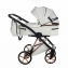 Коляска 2 в 1 Junama Air Ecco, JAE-01 (Белый / Рама медь)