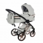 Коляска 2 в 1 Junama Air Ecco, JAE-01 (Белый / Рама медь)