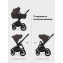 Коляска 2 в 1 Mowbaby Zoom PU Shine brown