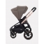 Коляска 2 в 1 Mowbaby Zoom PU gold cacao brown