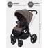 Коляска 2 в 1 Mowbaby Zoom PU silver cacao brown