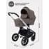 Коляска 2 в 1 Mowbaby Zoom PU silver cacao brown