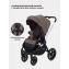 Коляска 2 в 1 Mowbaby Zoom PU silver cacao brown