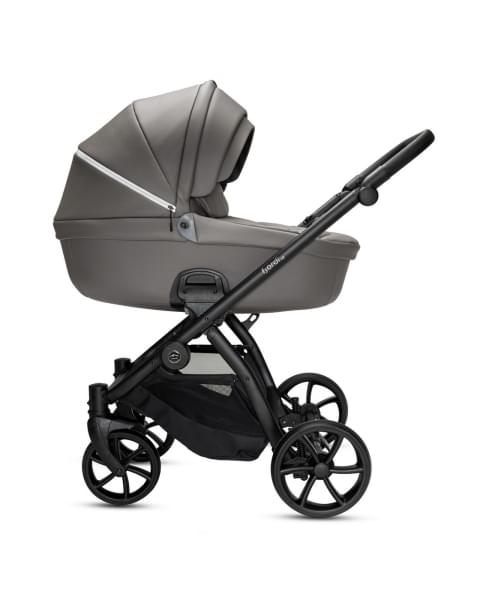 Коляска 2 в 1 Noordi Fjordi V.2 Leather, Stone Grey (803)